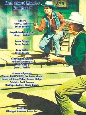 cover image of Mad About Movies Number 7
